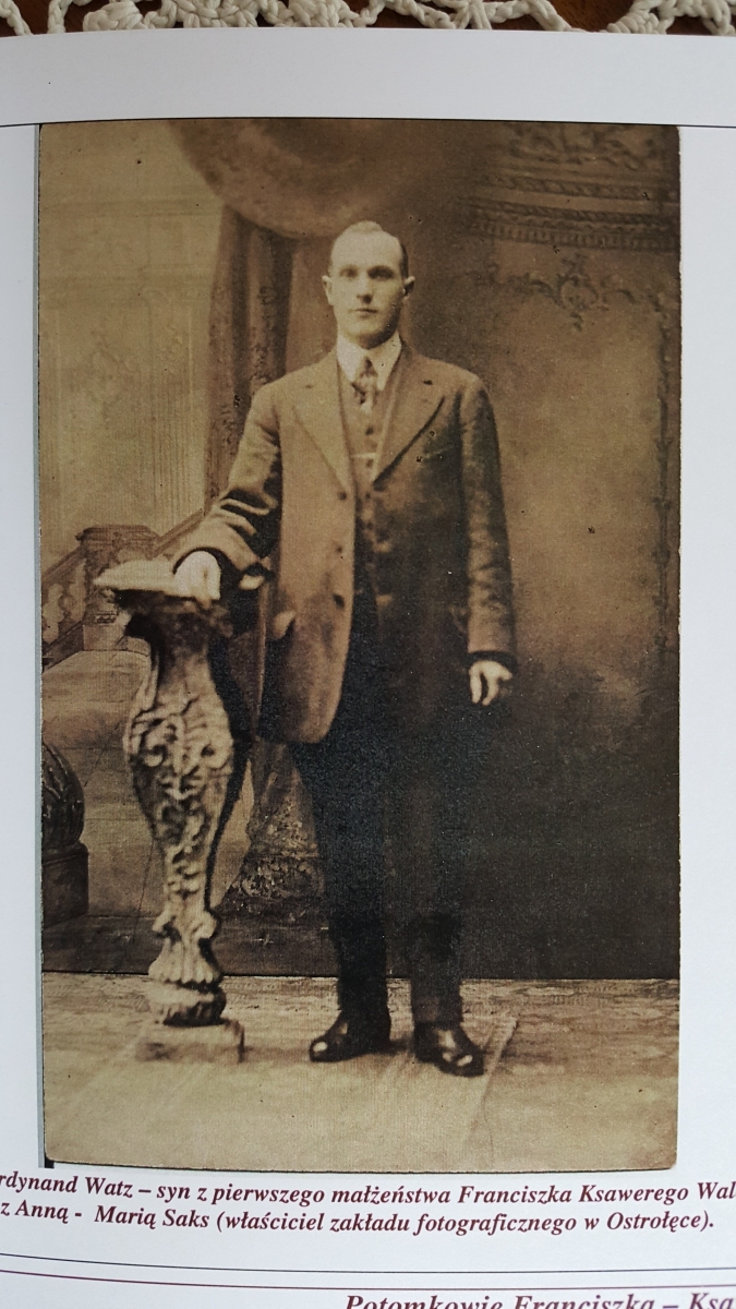 Ferdynand Walc ok. 1913 r.
