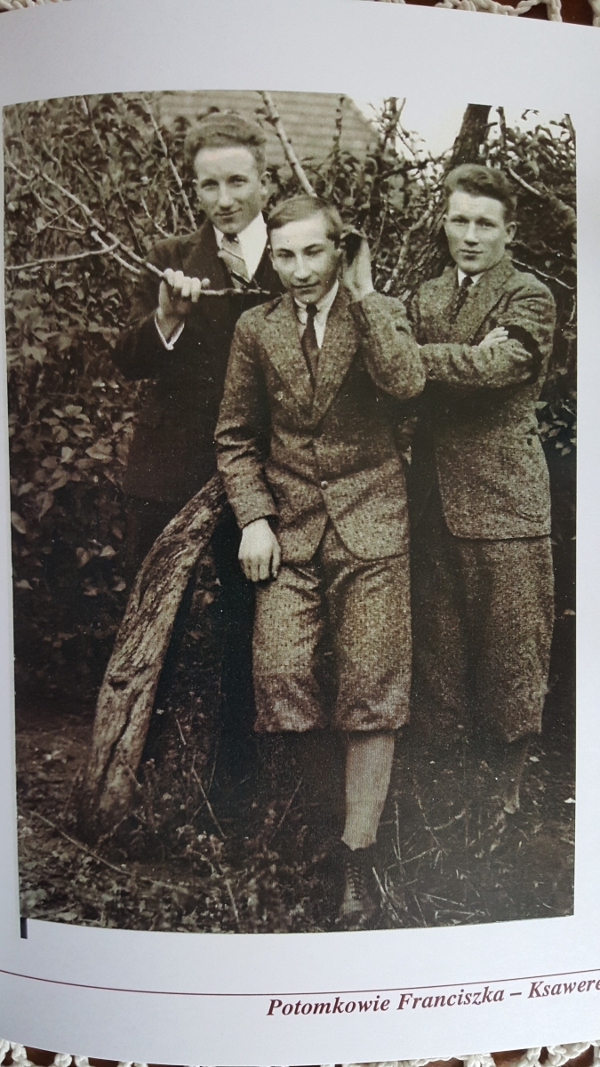 Jan, Józef i Wiktor Walcowie ok.1931 